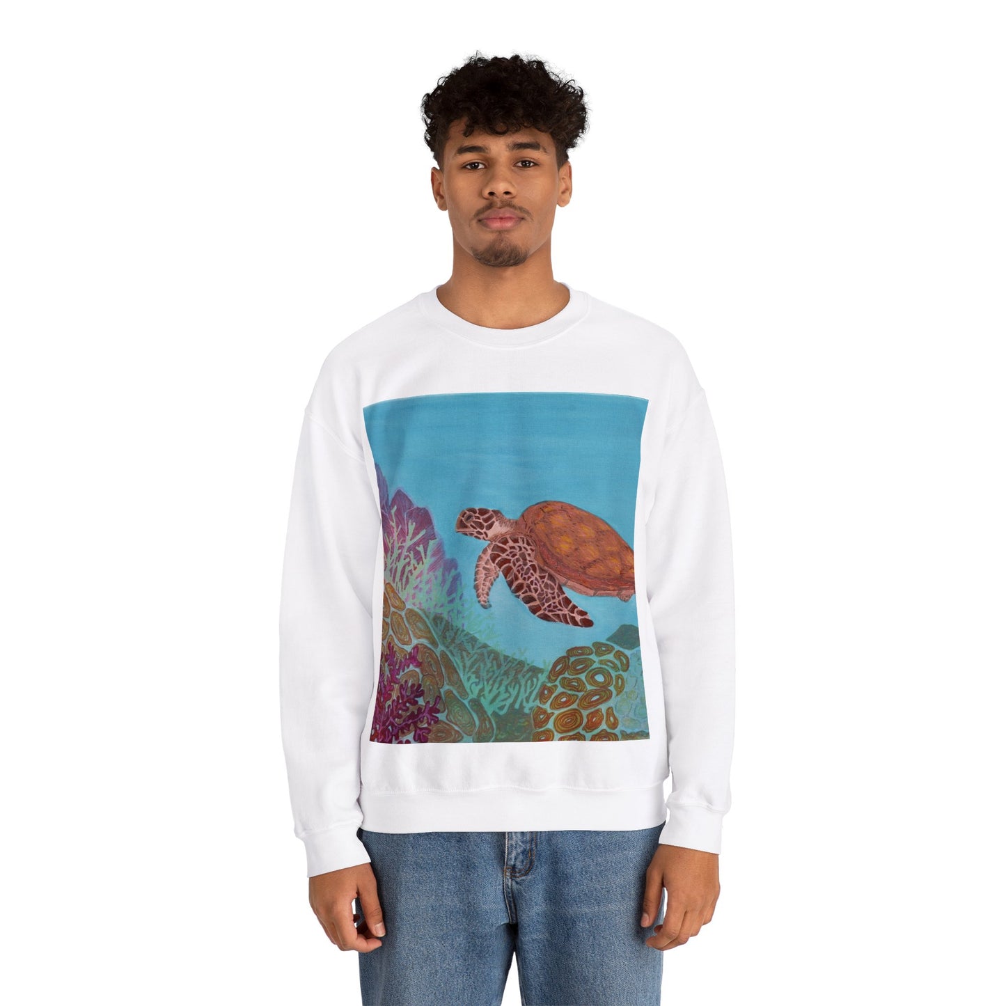 Save the Oceans Unisex Heavy Blend™ Crewneck Sweatshirt