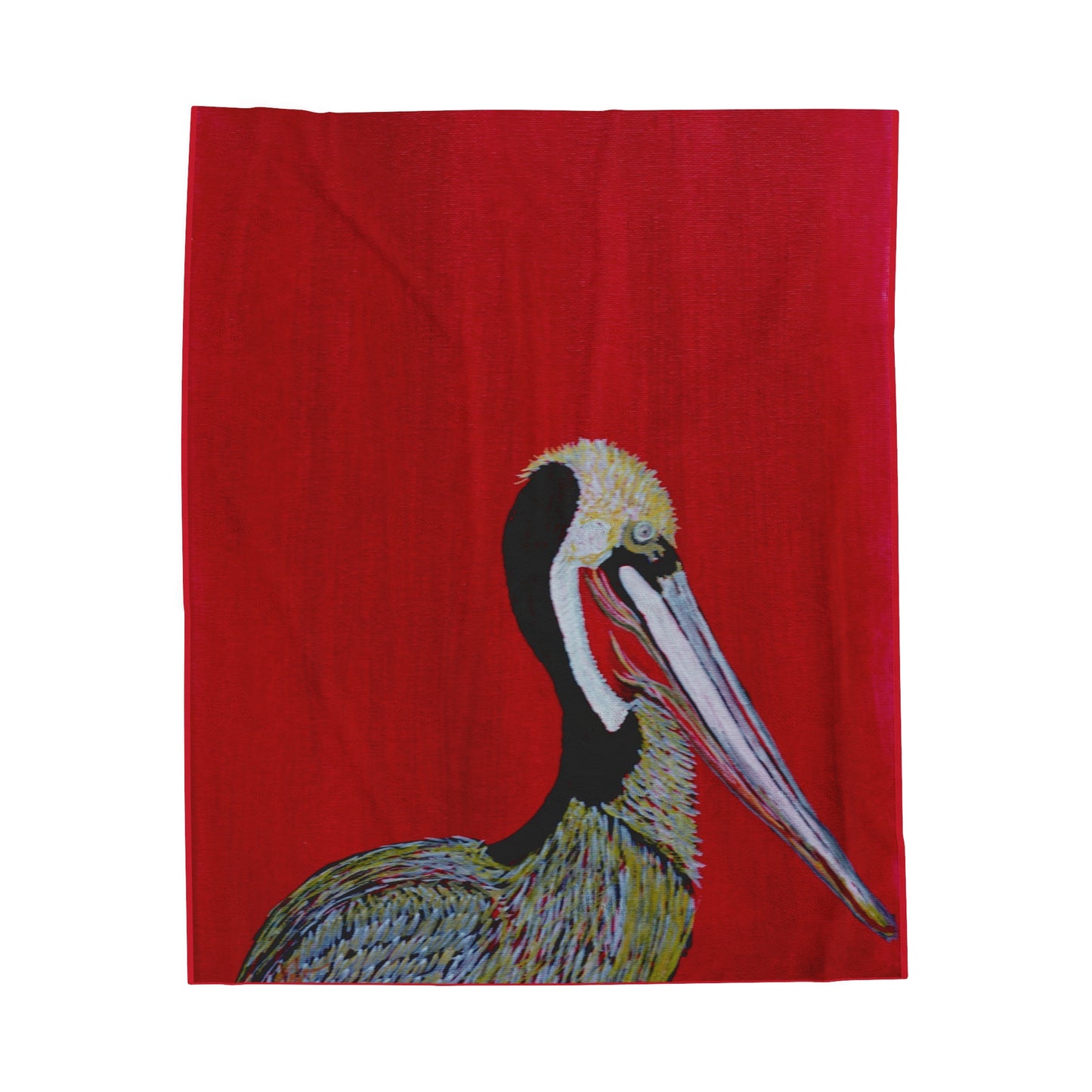 Balanced Pelican Fine Art Velveteen Plush Blanket