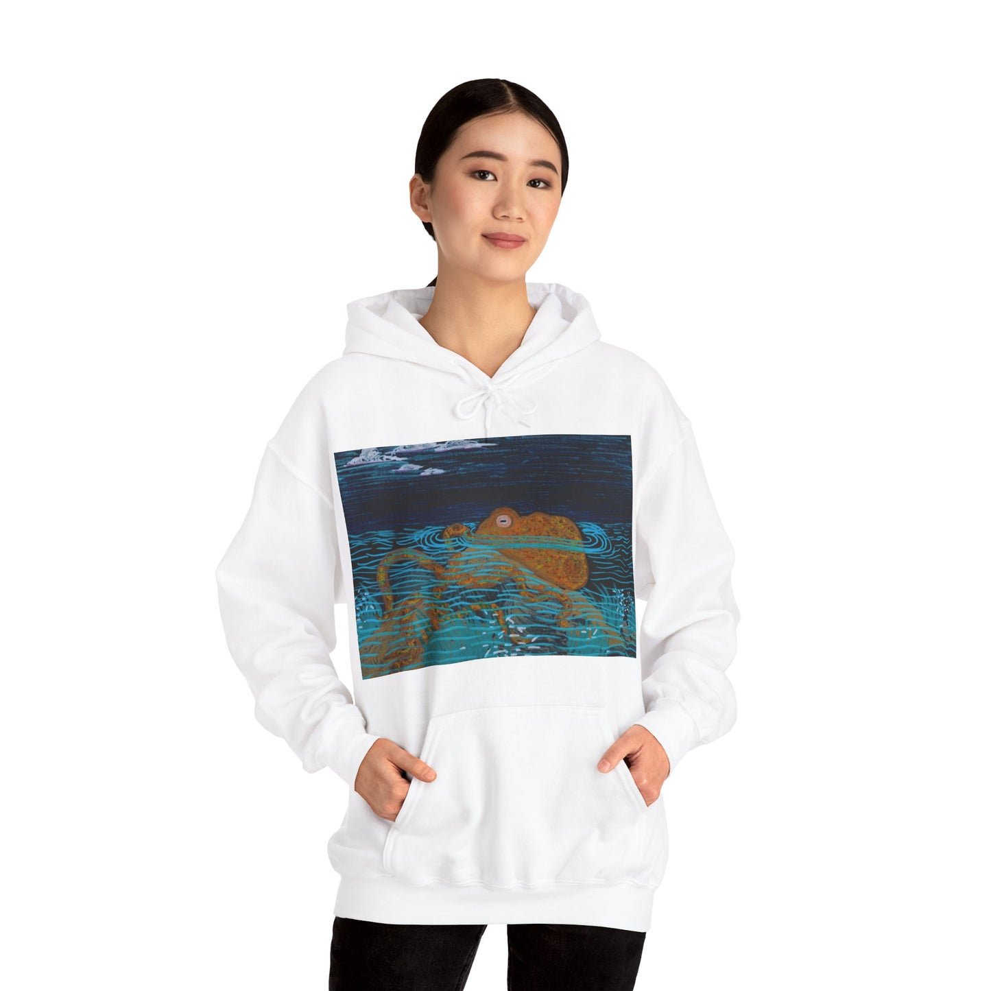 Electric Octopus Unisex Heavy Blend™ Hooded Sweatshirt