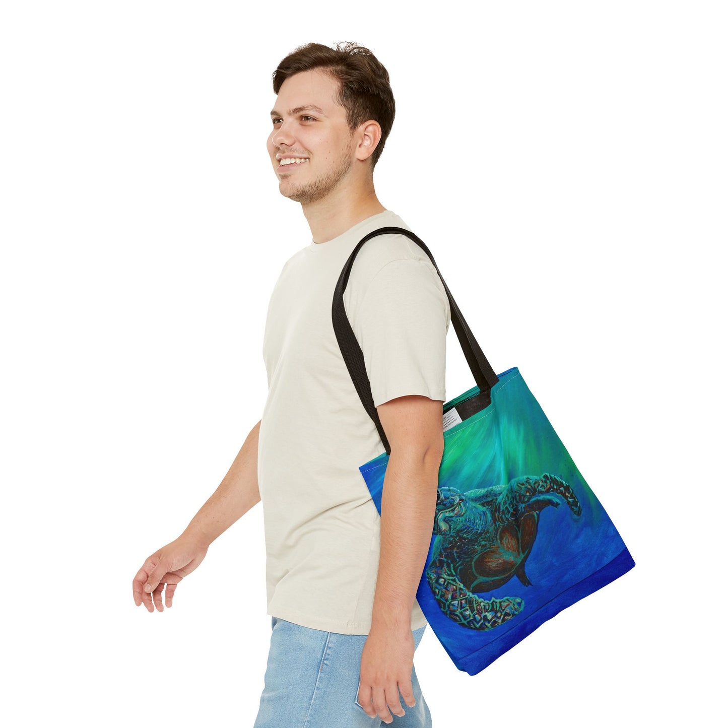 Fine Art Sea Turtles Tote Bag (AOP)