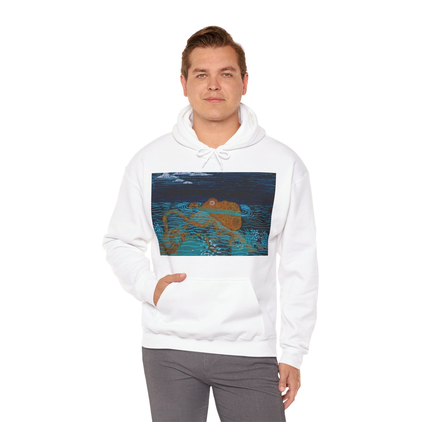 Electric Octopus Unisex Heavy Blend™ Hooded Sweatshirt