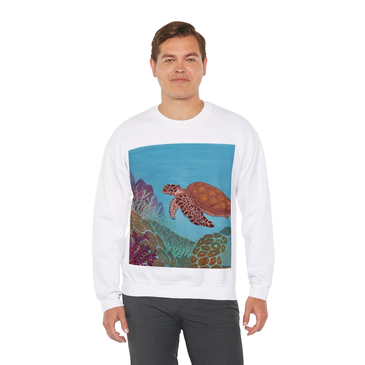 Save the Oceans Unisex Heavy Blend™ Crewneck Sweatshirt