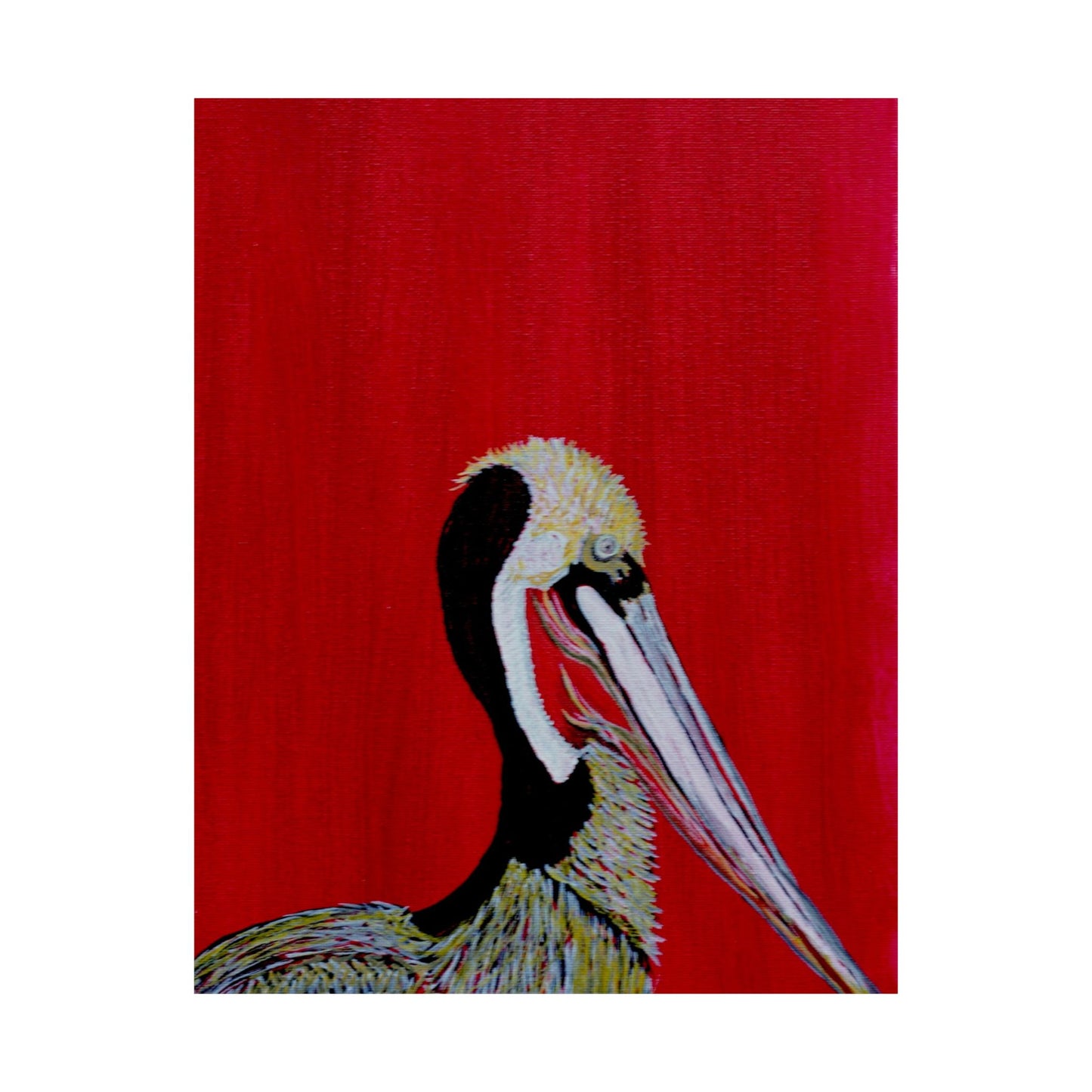 Balanced Pelican Fine Art Matte Vertical Posters