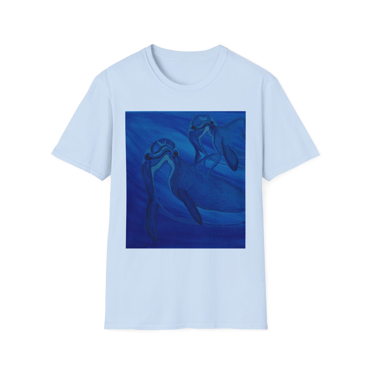 Dolphin You're Not Alone Unisex Softstyle T-Shirt