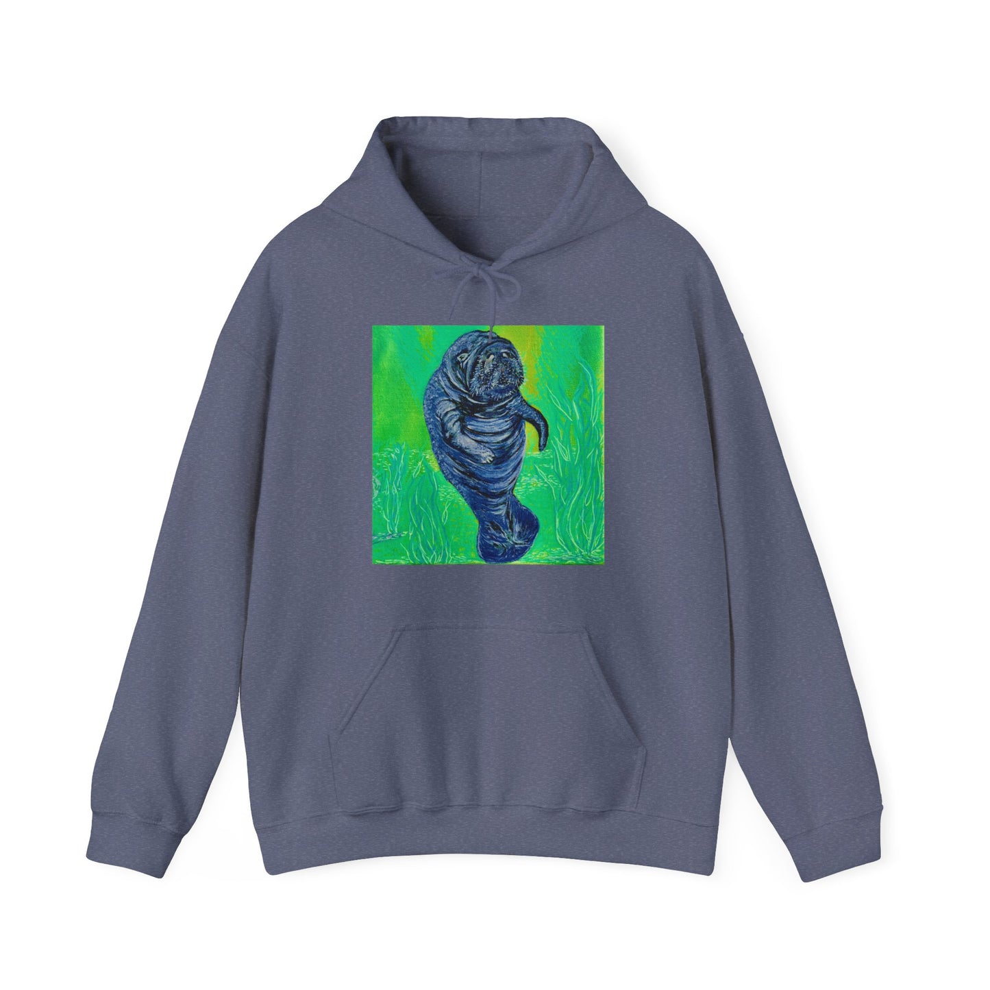 A Bright Future for the Manatee Unisex Heavy Blend™ Hooded Sweatshirt