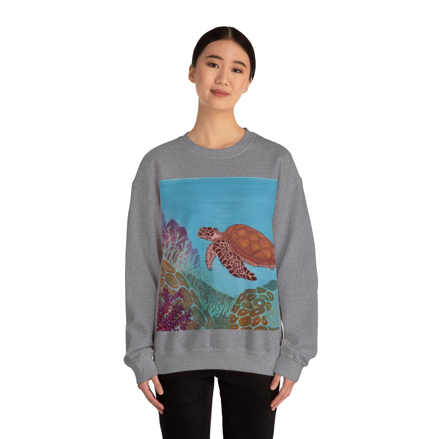 Save the Oceans Unisex Heavy Blend™ Crewneck Sweatshirt