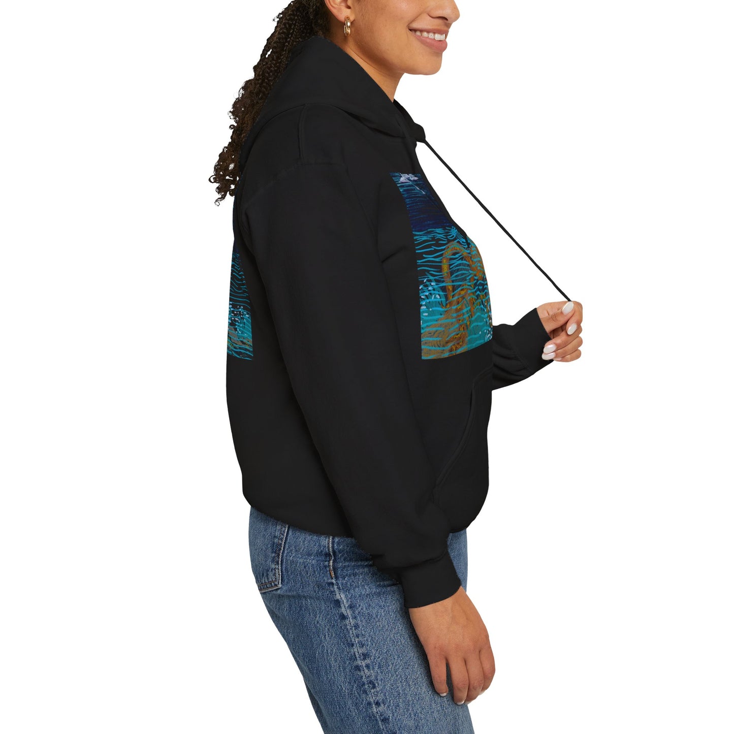 Electric Octopus Unisex Heavy Blend™ Hooded Sweatshirt