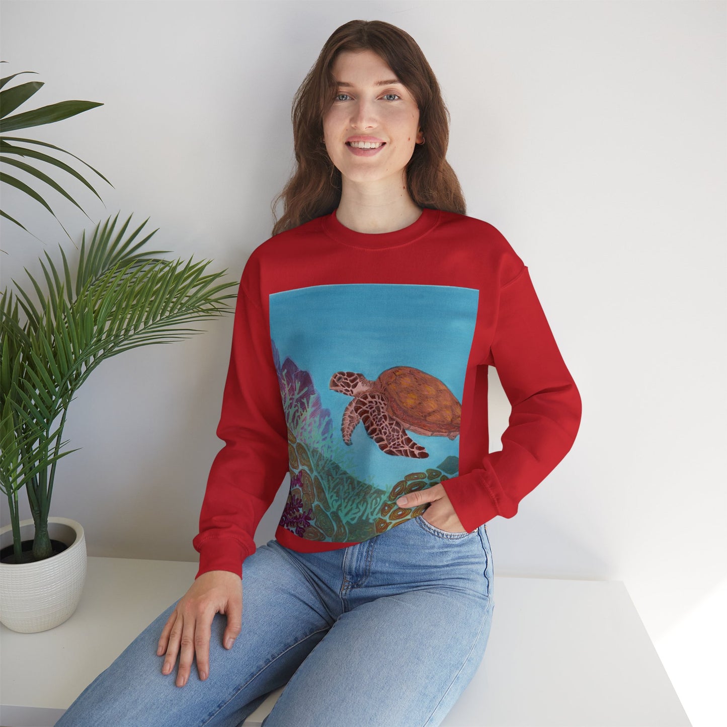 Save the Oceans Unisex Heavy Blend™ Crewneck Sweatshirt