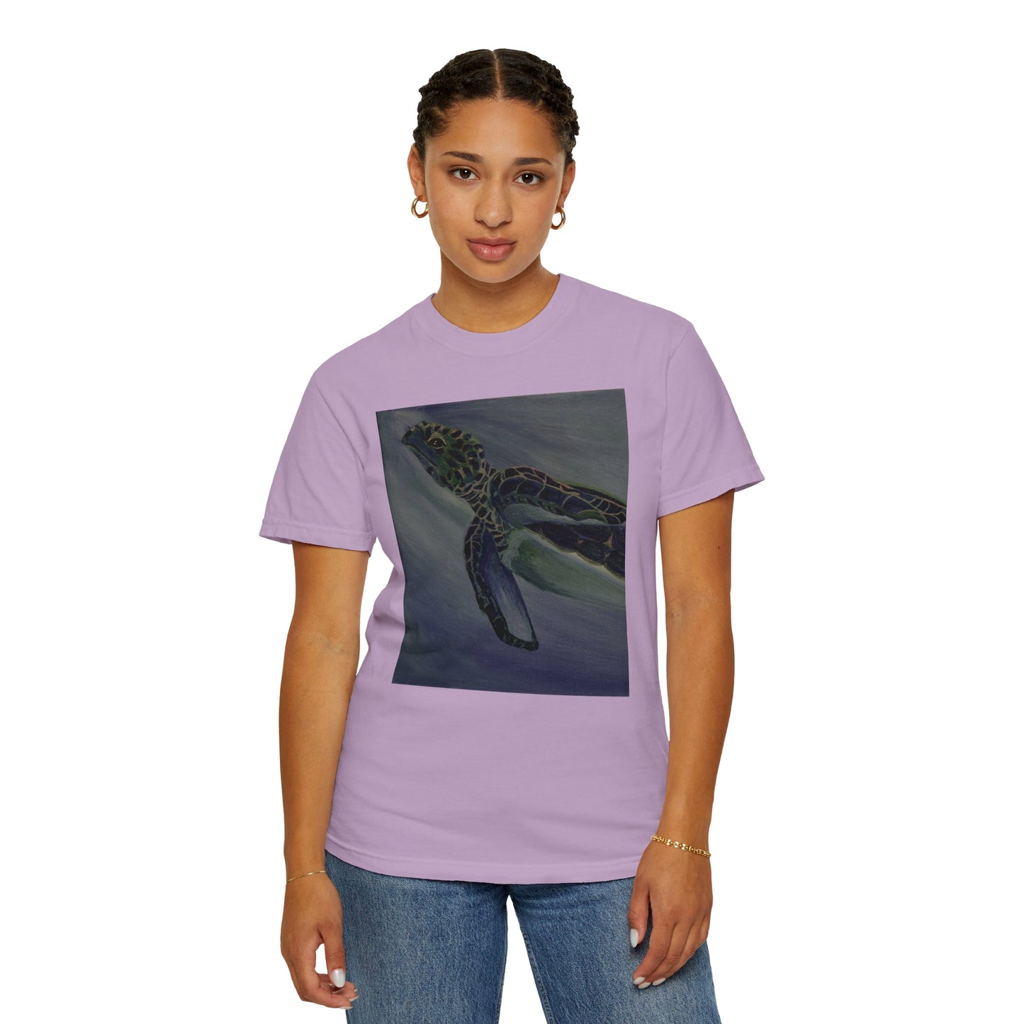 Hawksbill Turtle Unisex Garment-Dyed T-shirt