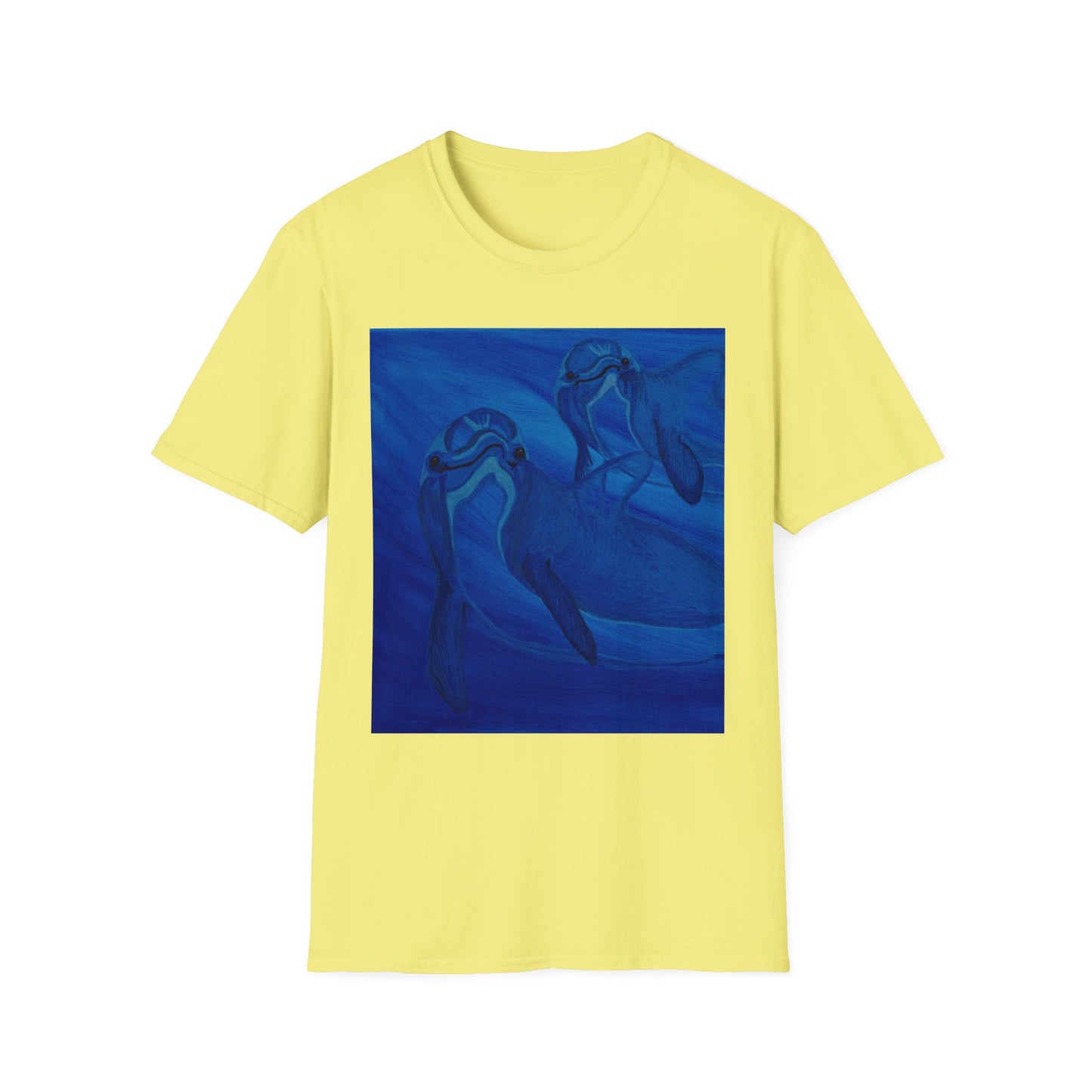 Dolphin You're Not Alone Unisex Softstyle T-Shirt