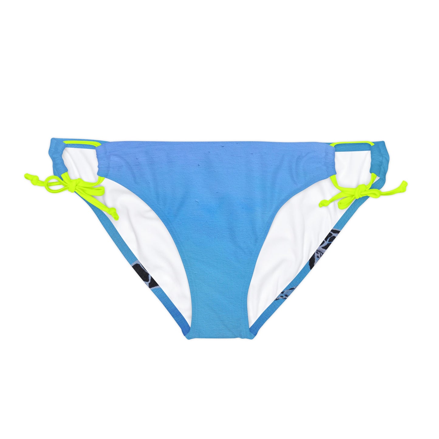 Dude Turtle Loop Tie Side Bikini Bottom