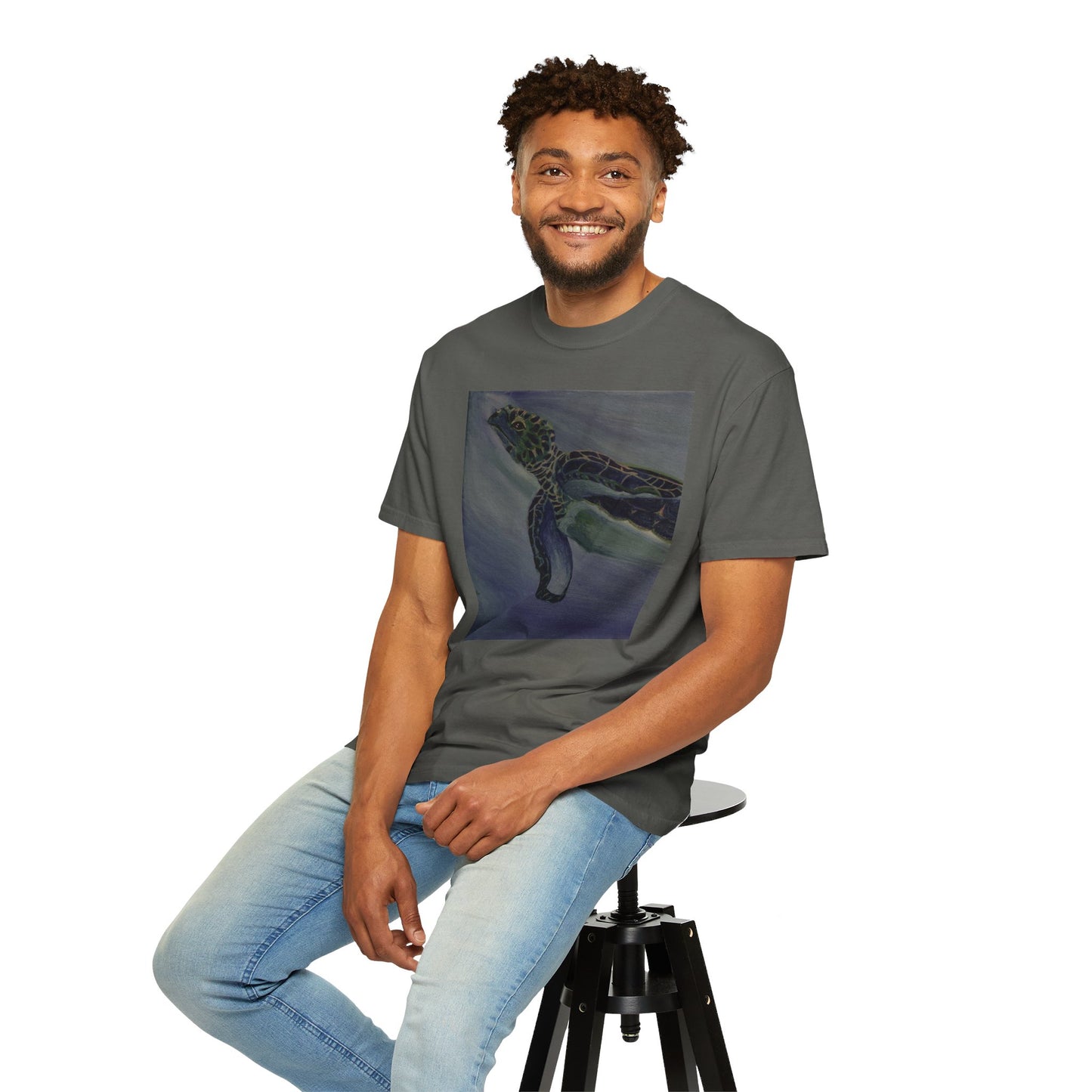 Hawksbill Turtle Unisex Garment-Dyed T-shirt