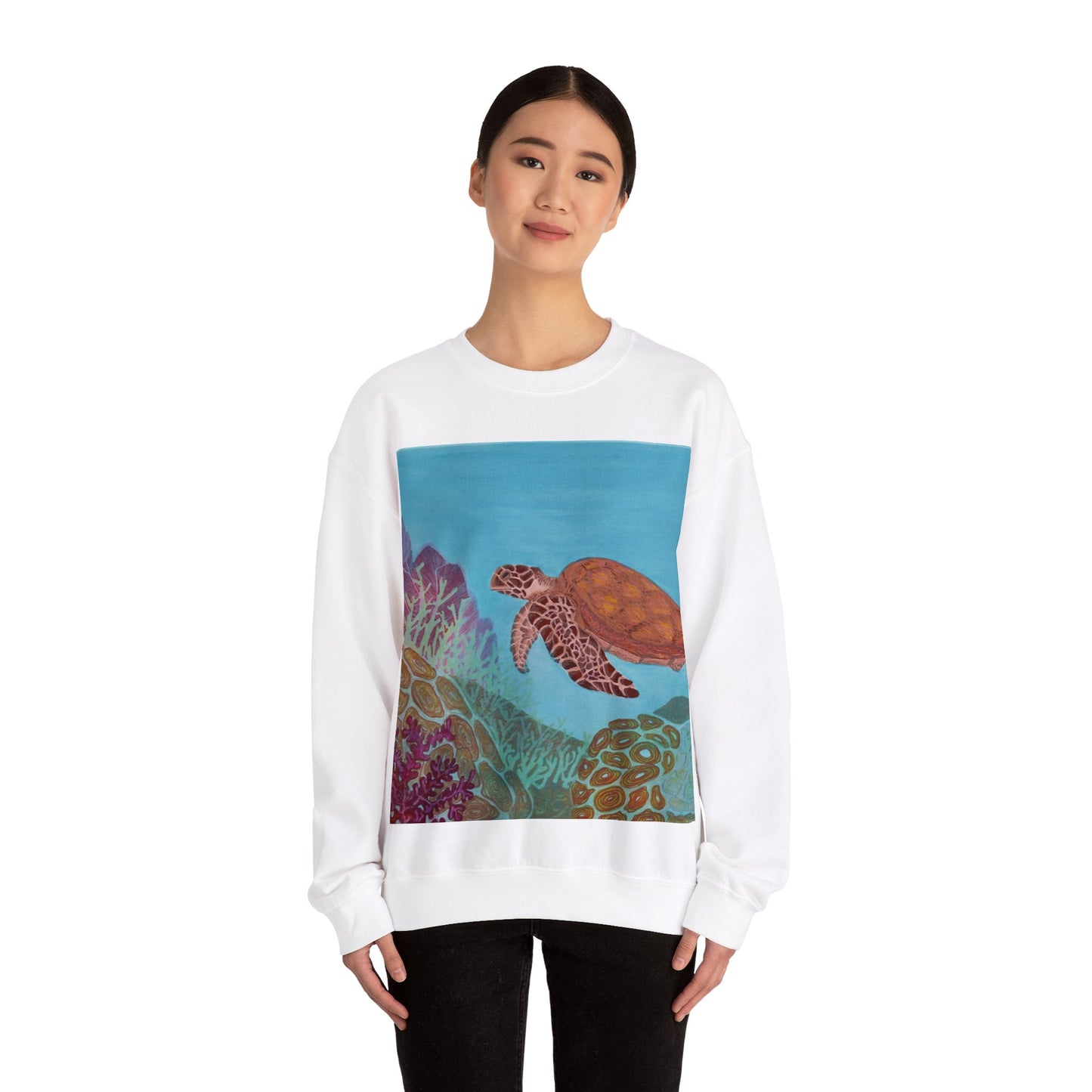 Save the Oceans Unisex Heavy Blend™ Crewneck Sweatshirt