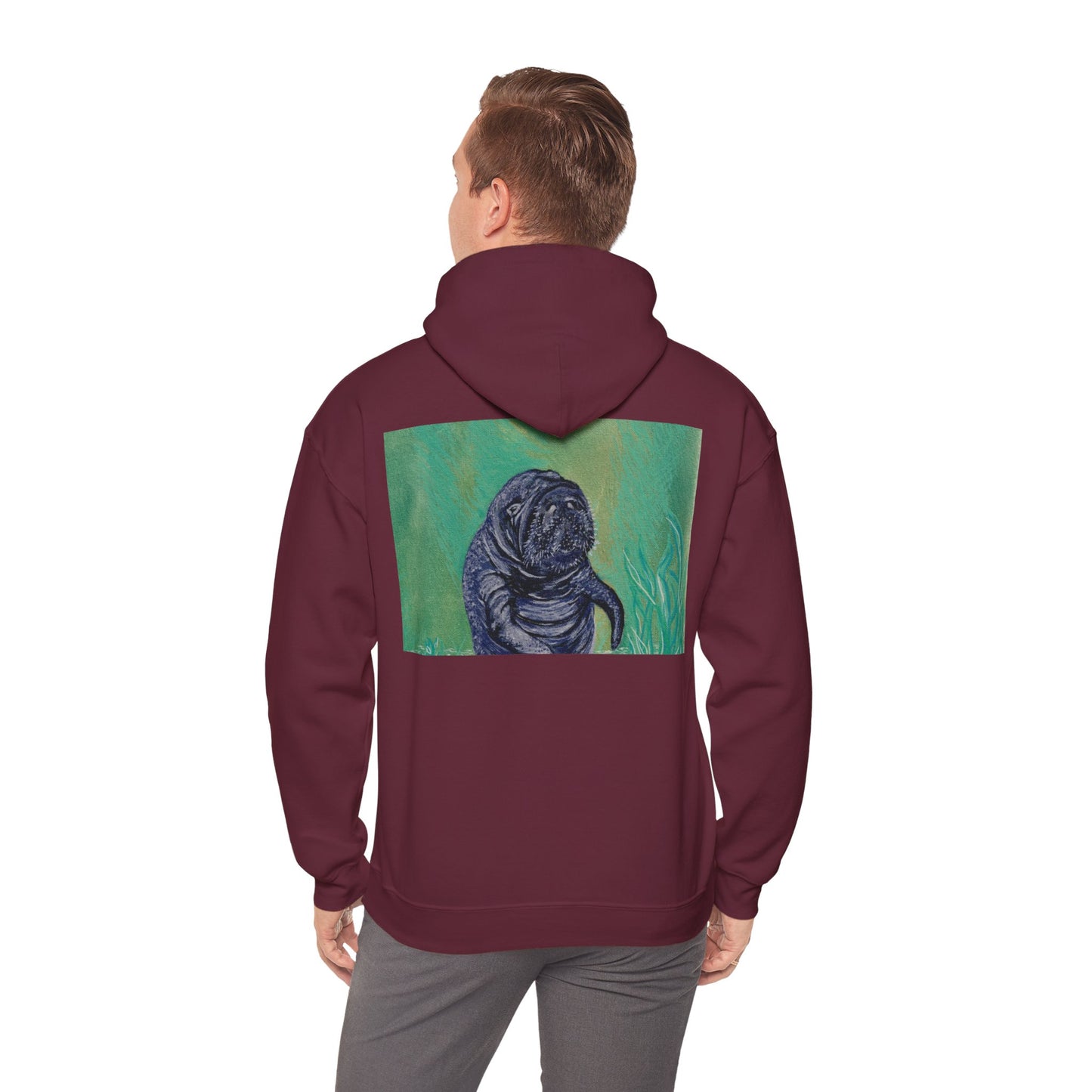 A Bright Future for the Manatee Unisex Heavy Blend™ Hooded Sweatshirt