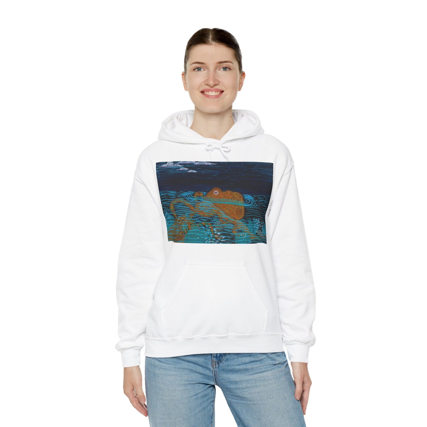 Electric Octopus Unisex Heavy Blend™ Hooded Sweatshirt