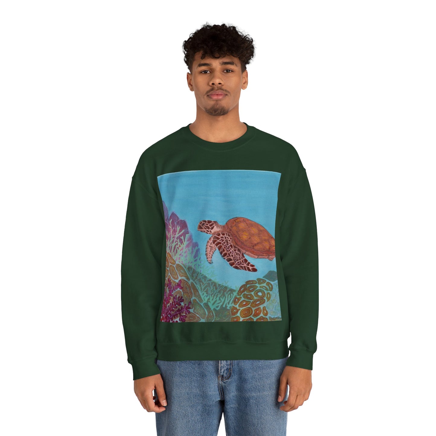 Save the Oceans Unisex Heavy Blend™ Crewneck Sweatshirt