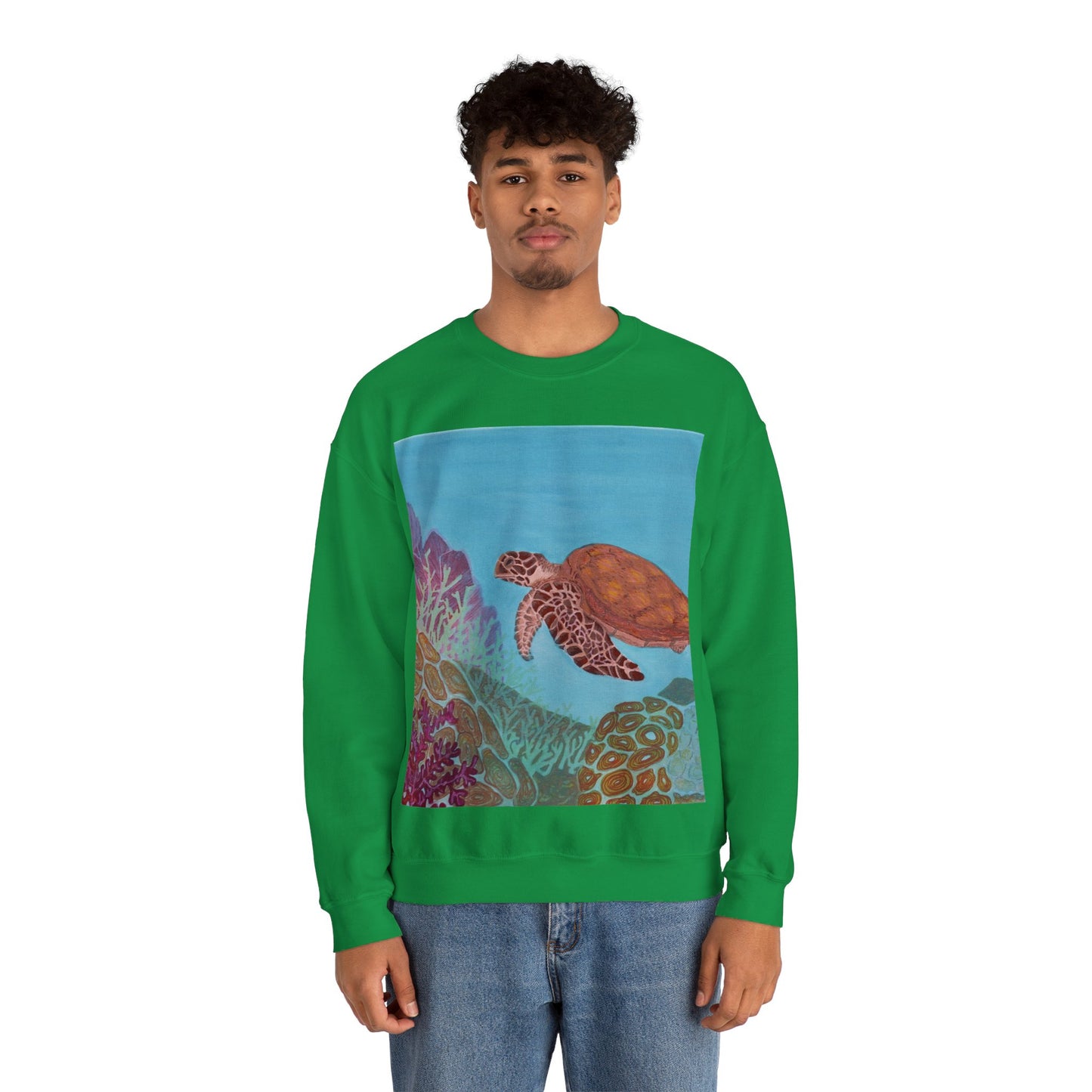 Save the Oceans Unisex Heavy Blend™ Crewneck Sweatshirt