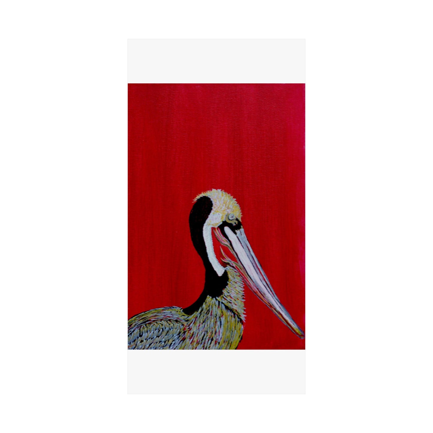 Balanced Pelican Fine Art Matte Vertical Posters