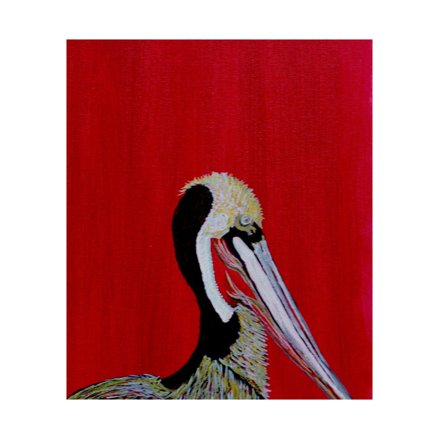 Balanced Pelican Fine Art Matte Vertical Posters