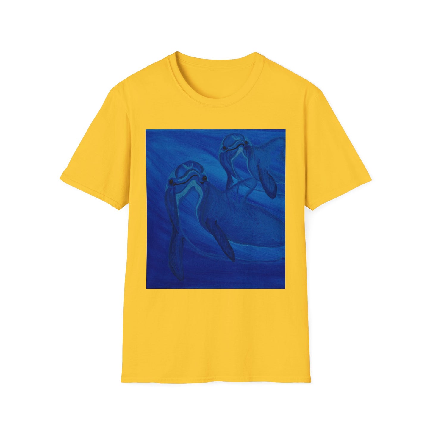 Dolphin You're Not Alone Unisex Softstyle T-Shirt