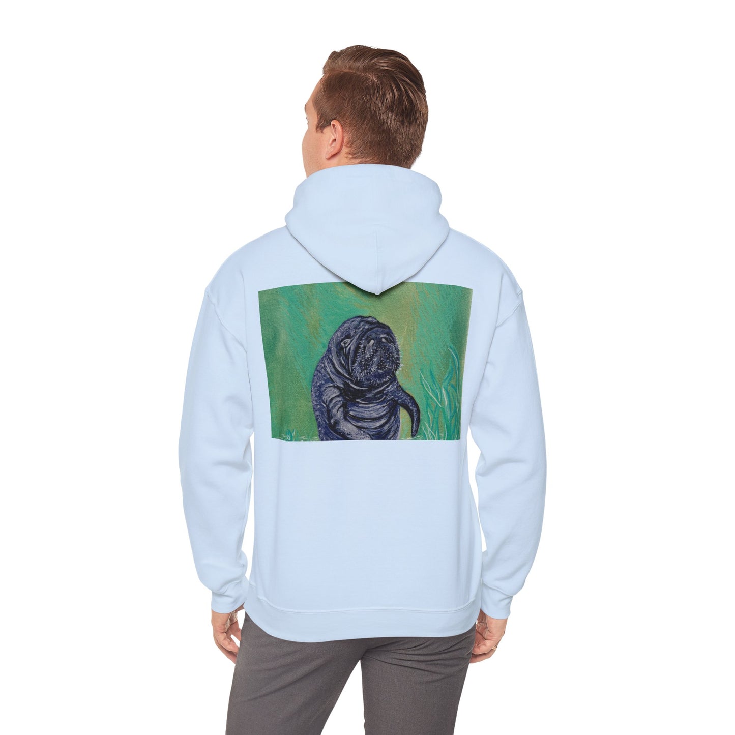 A Bright Future for the Manatee Unisex Heavy Blend™ Hooded Sweatshirt