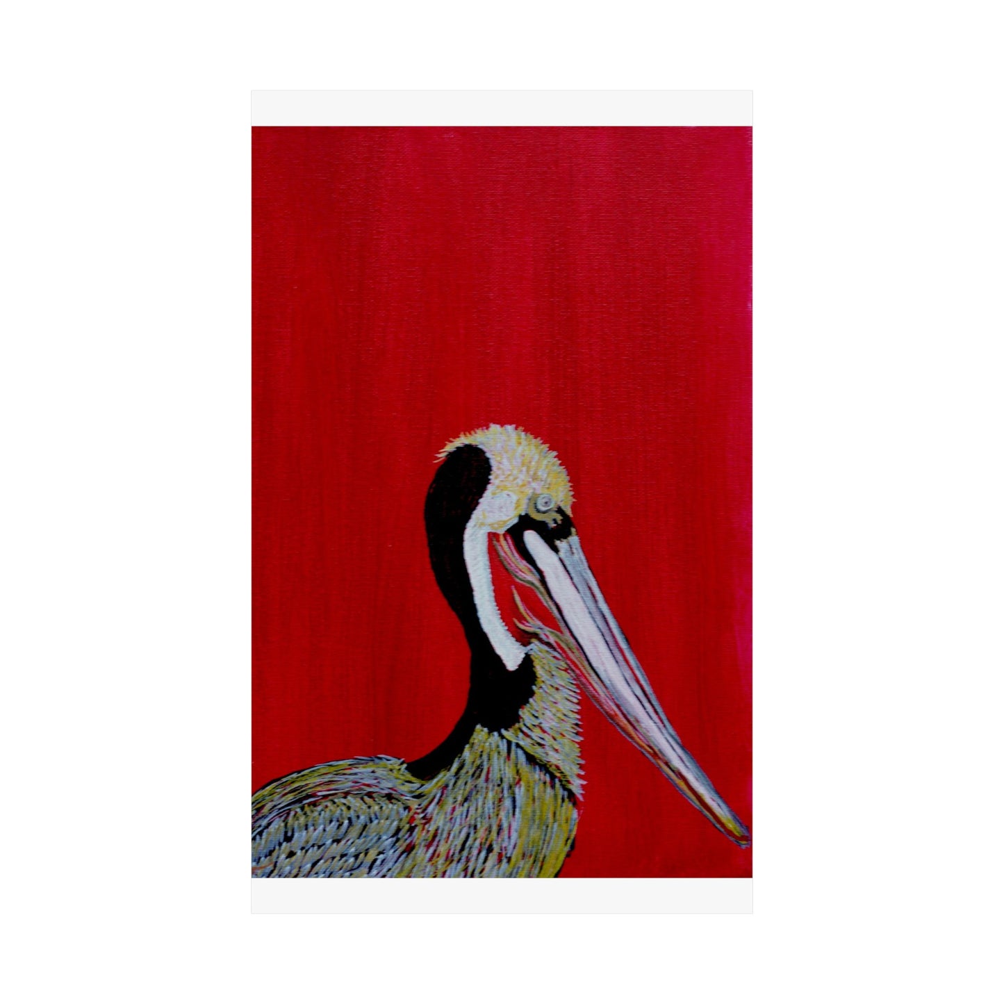 Balanced Pelican Fine Art Matte Vertical Posters