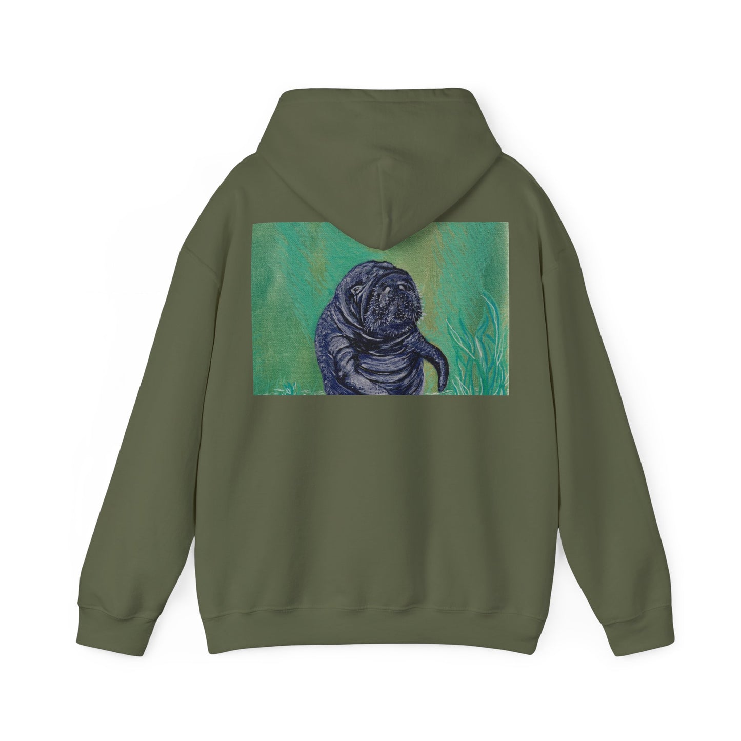 A Bright Future for the Manatee Unisex Heavy Blend™ Hooded Sweatshirt