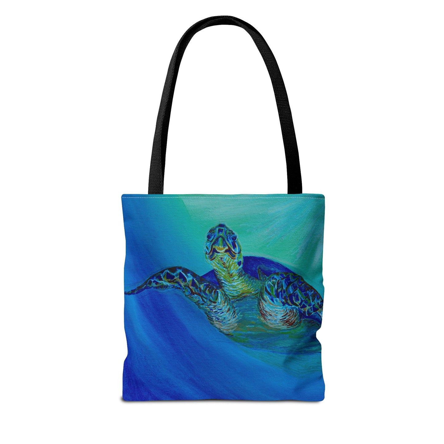 Fine Art Sea Turtles Tote Bag (AOP)