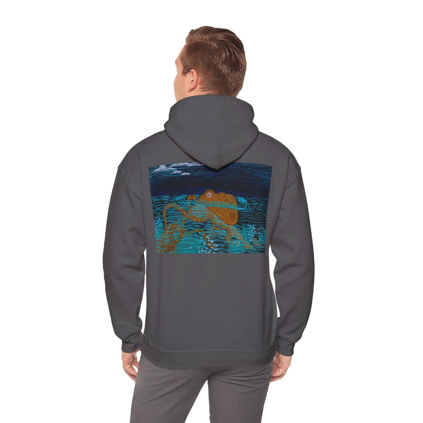 Electric Octopus Unisex Heavy Blend™ Hooded Sweatshirt