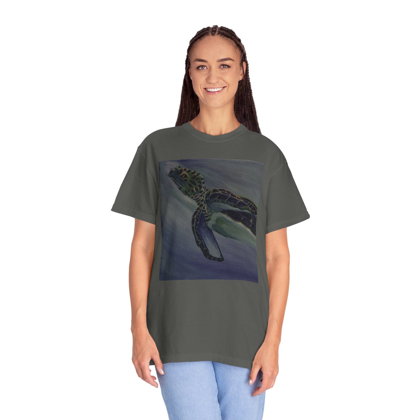 Hawksbill Turtle Unisex Garment-Dyed T-shirt