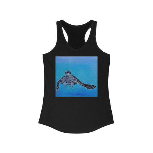 Turtle Dude Women's Ideal Racerback Tank