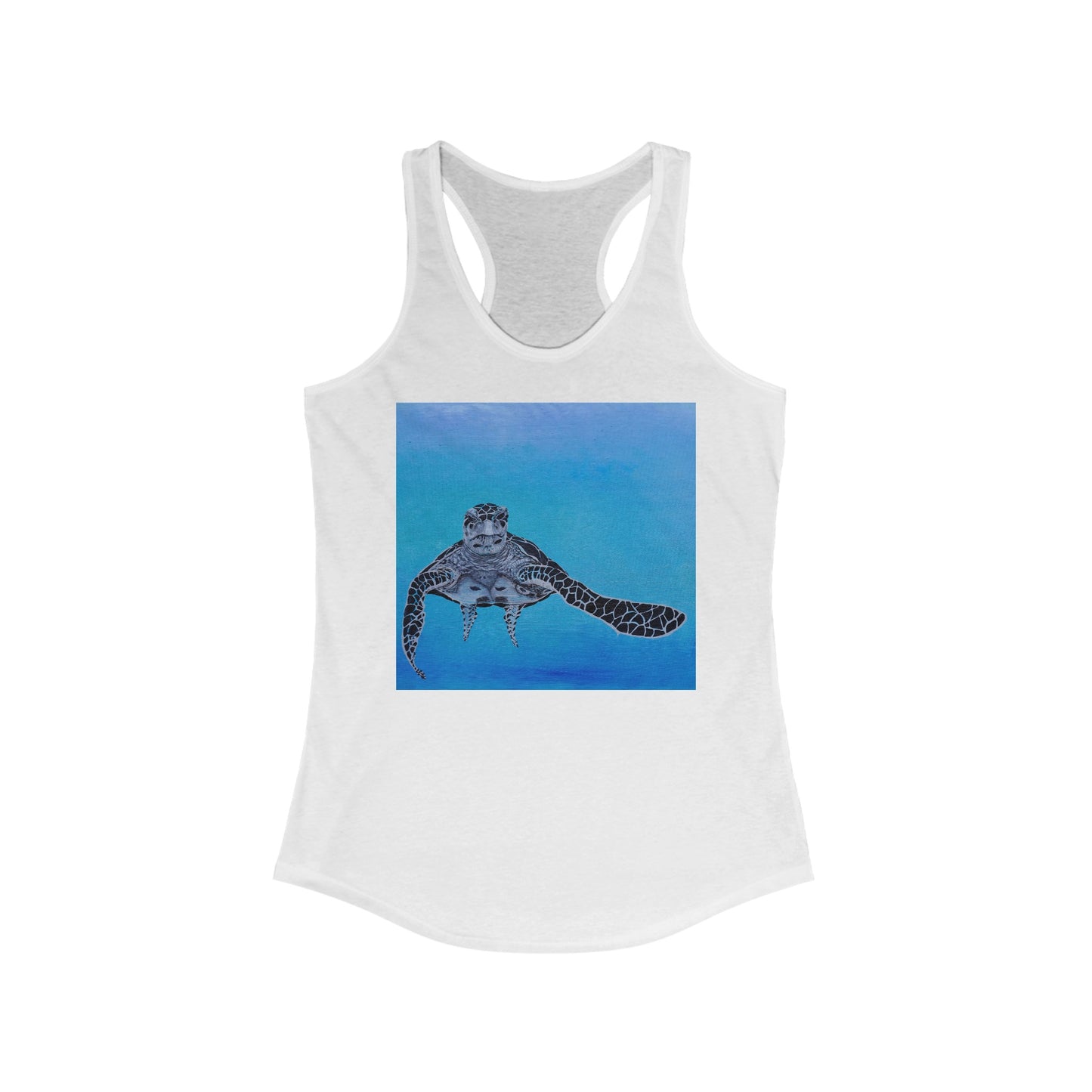 Turtle Dude Women's Ideal Racerback Tank