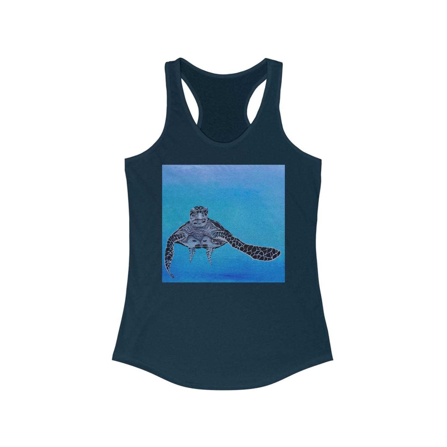 Turtle Dude Women's Ideal Racerback Tank