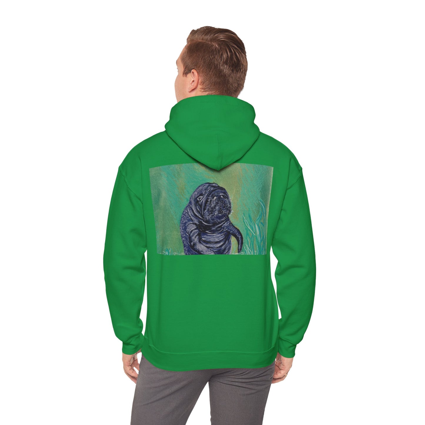 A Bright Future for the Manatee Unisex Heavy Blend™ Hooded Sweatshirt