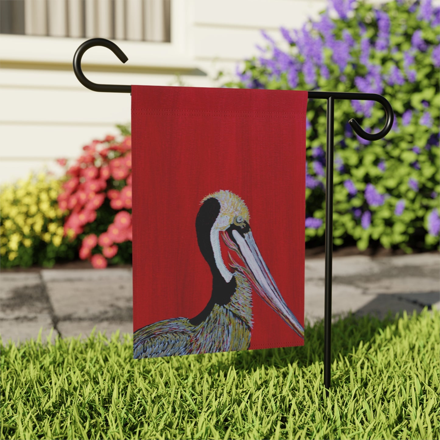 Lucky Bird Stork Garden & House Banner