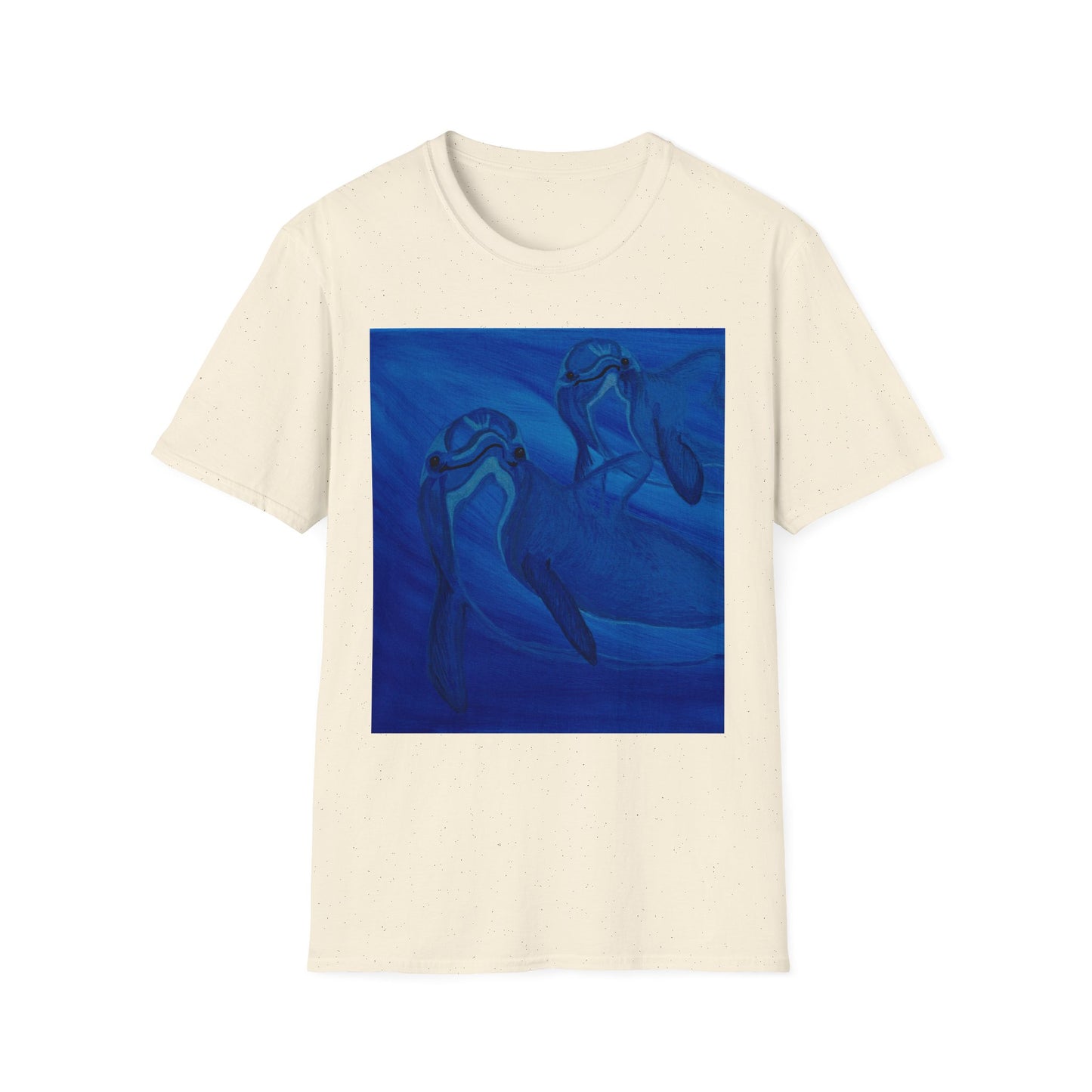 Dolphin You're Not Alone Unisex Softstyle T-Shirt