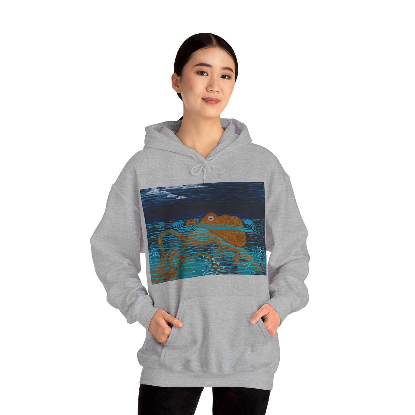 Electric Octopus Unisex Heavy Blend™ Hooded Sweatshirt