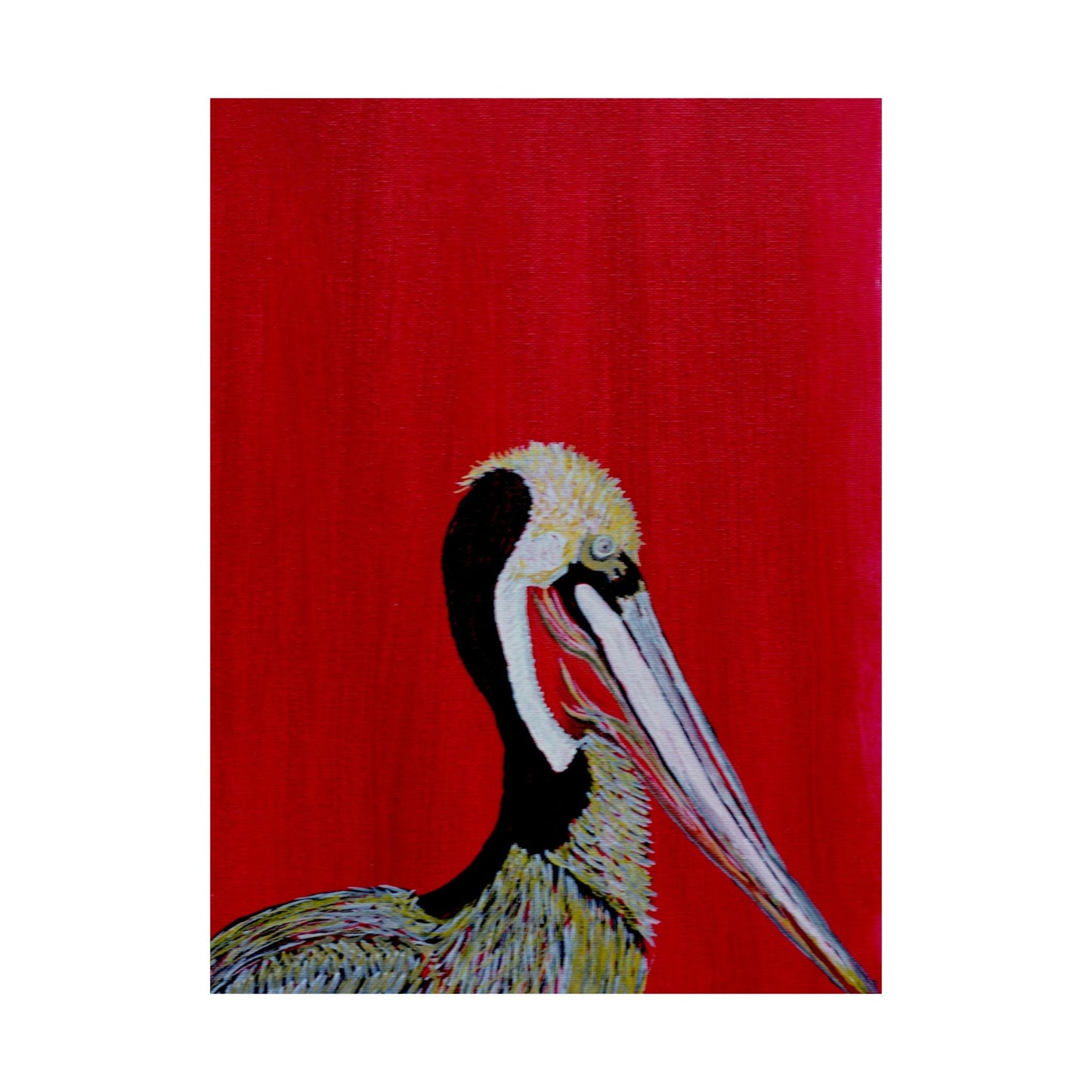 Balanced Pelican Fine Art Matte Vertical Posters