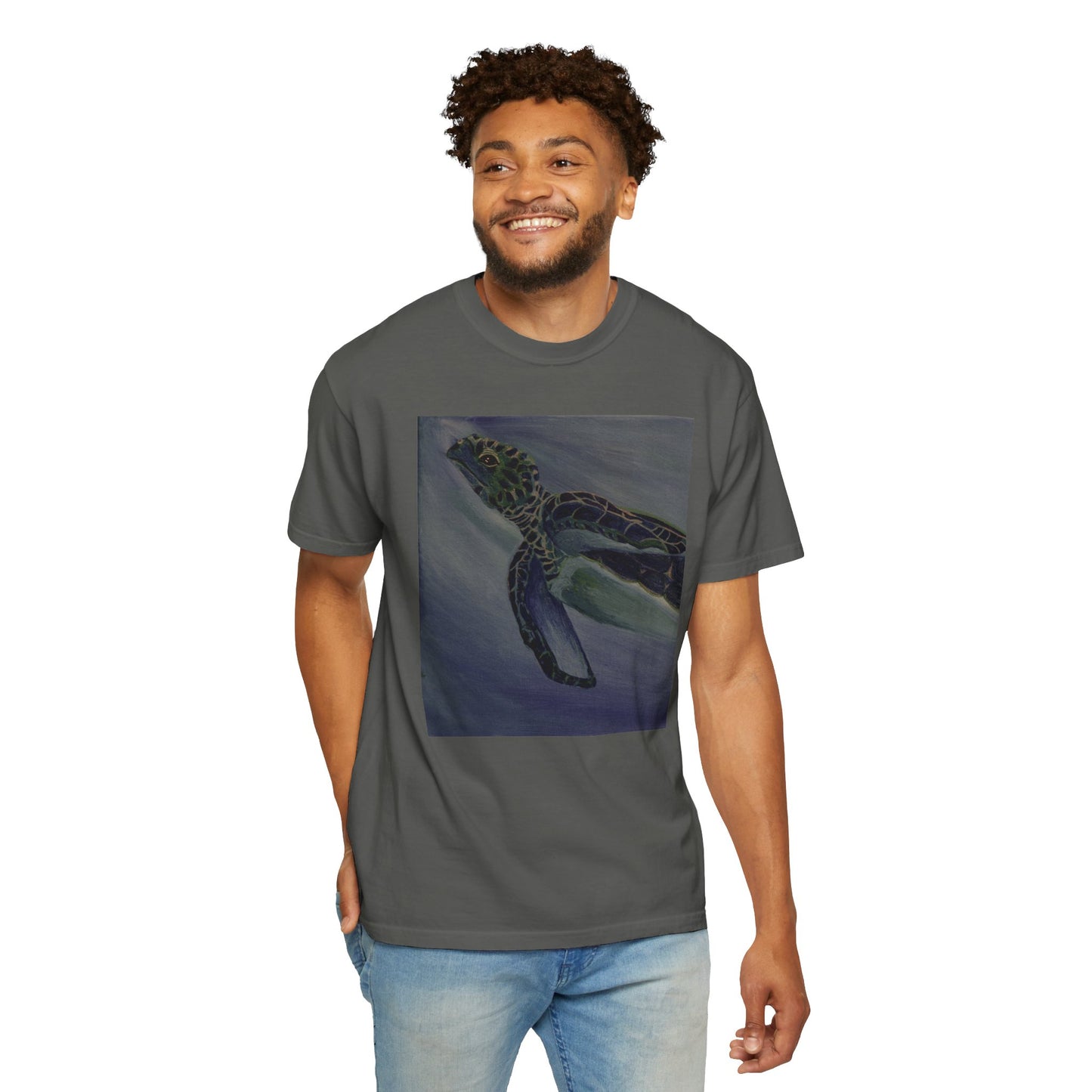 Hawksbill Turtle Unisex Garment-Dyed T-shirt