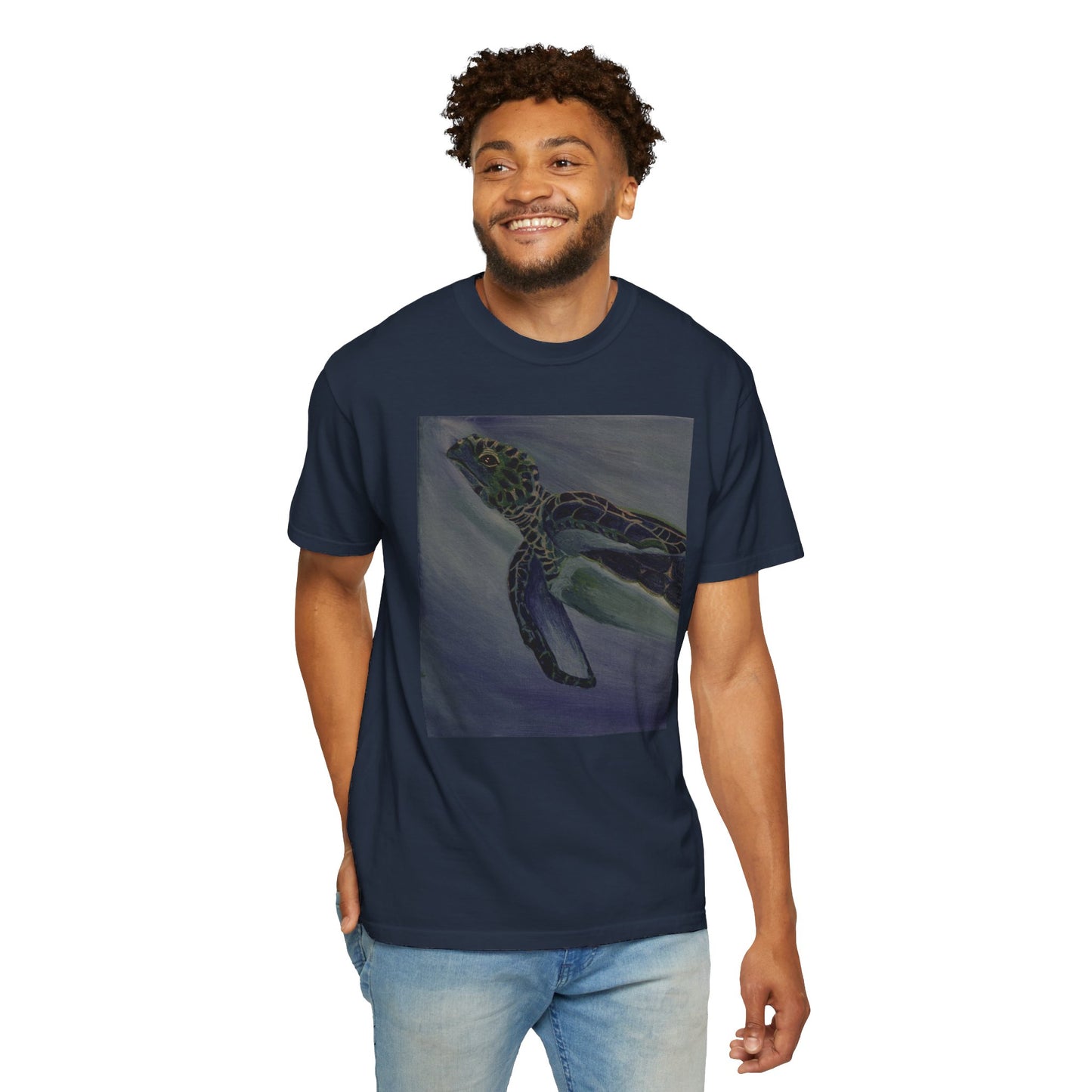 Hawksbill Turtle Unisex Garment-Dyed T-shirt