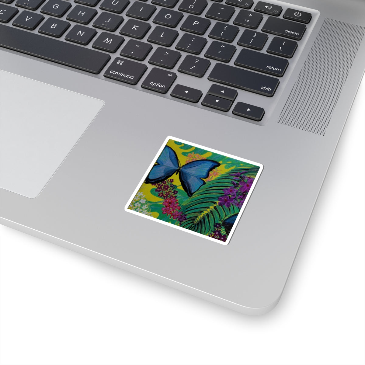 Tropical Butterfly Kiss-Cut Stickers