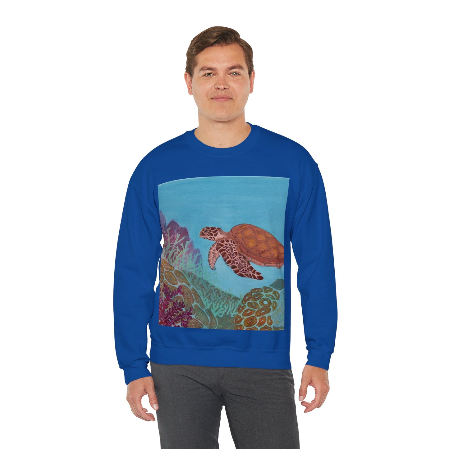 Save the Oceans Unisex Heavy Blend™ Crewneck Sweatshirt