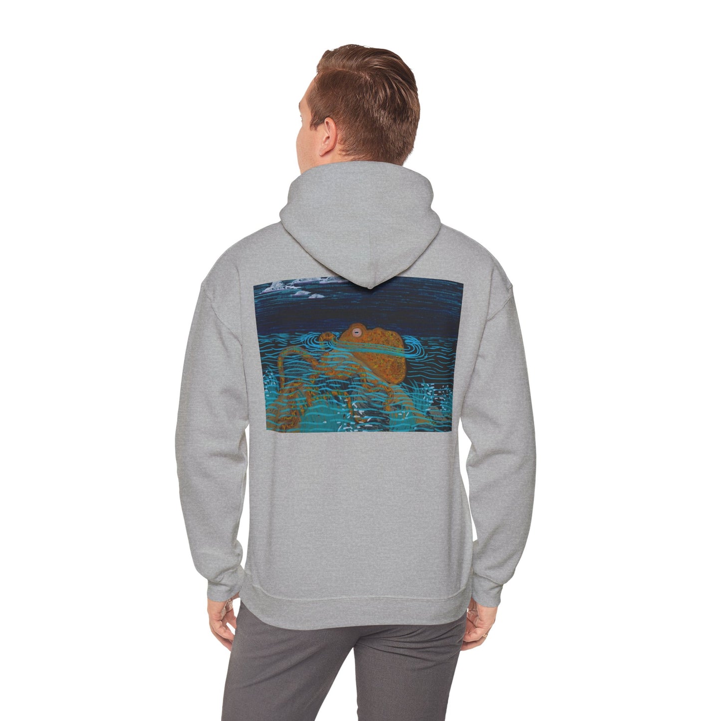 Electric Octopus Unisex Heavy Blend™ Hooded Sweatshirt