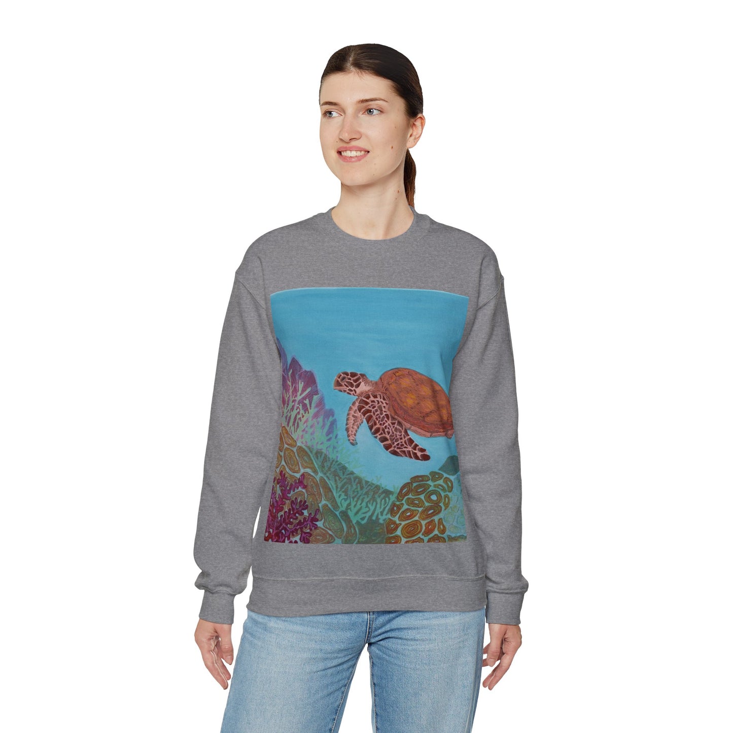 Save the Oceans Unisex Heavy Blend™ Crewneck Sweatshirt