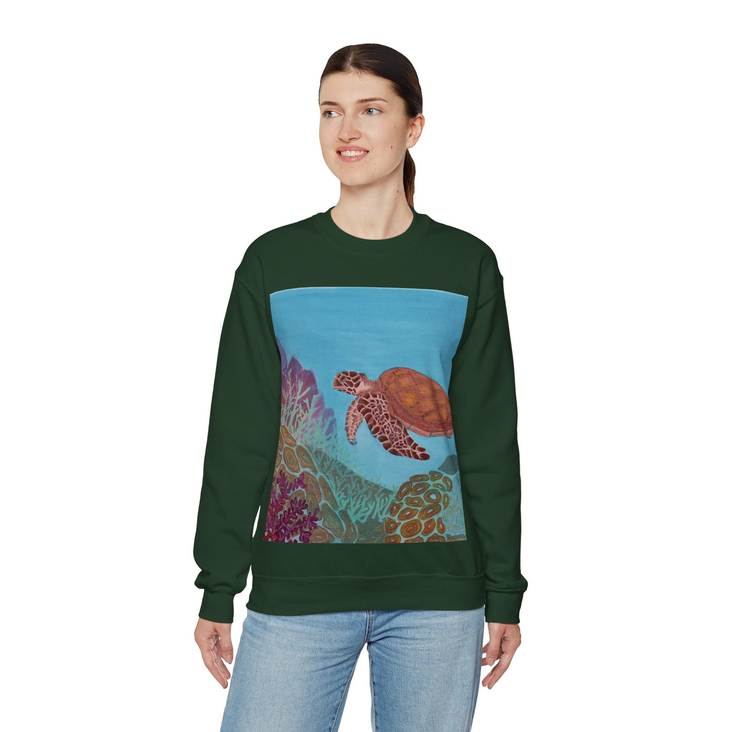 Save the Oceans Unisex Heavy Blend™ Crewneck Sweatshirt