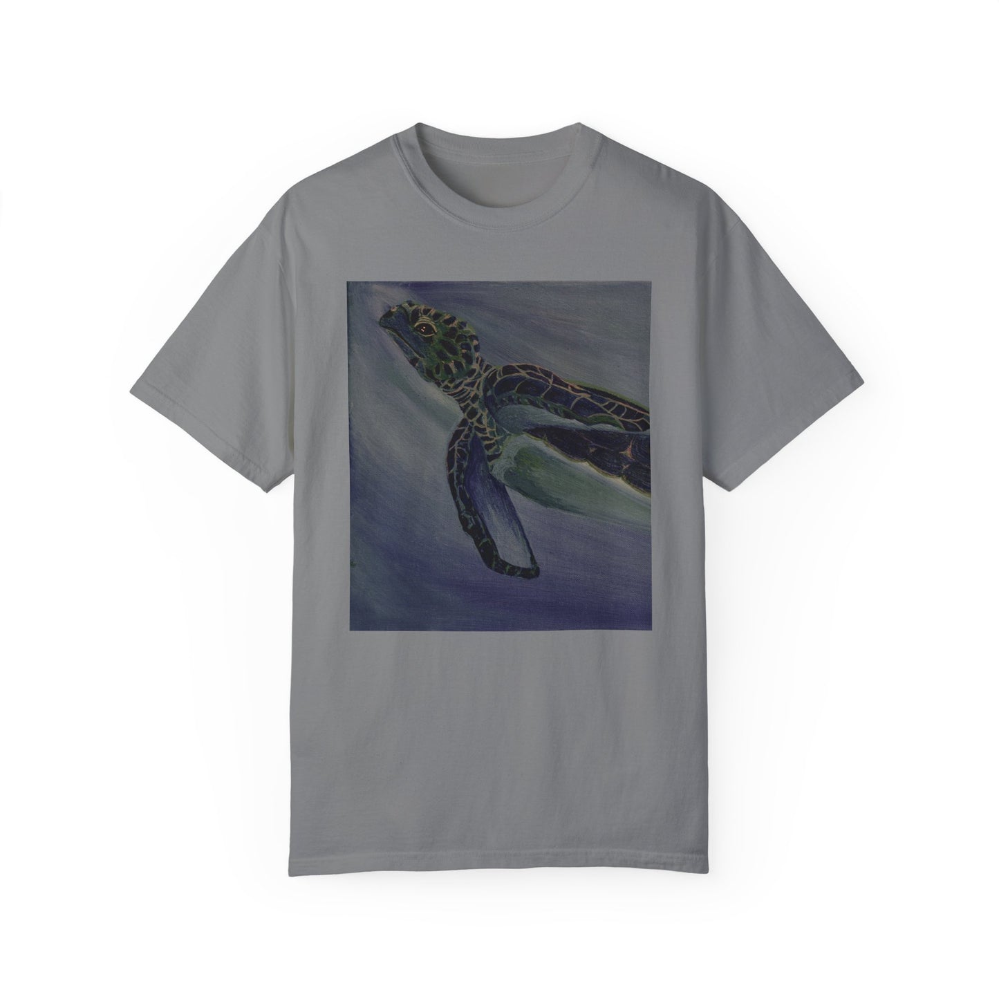 Hawksbill Turtle Unisex Garment-Dyed T-shirt