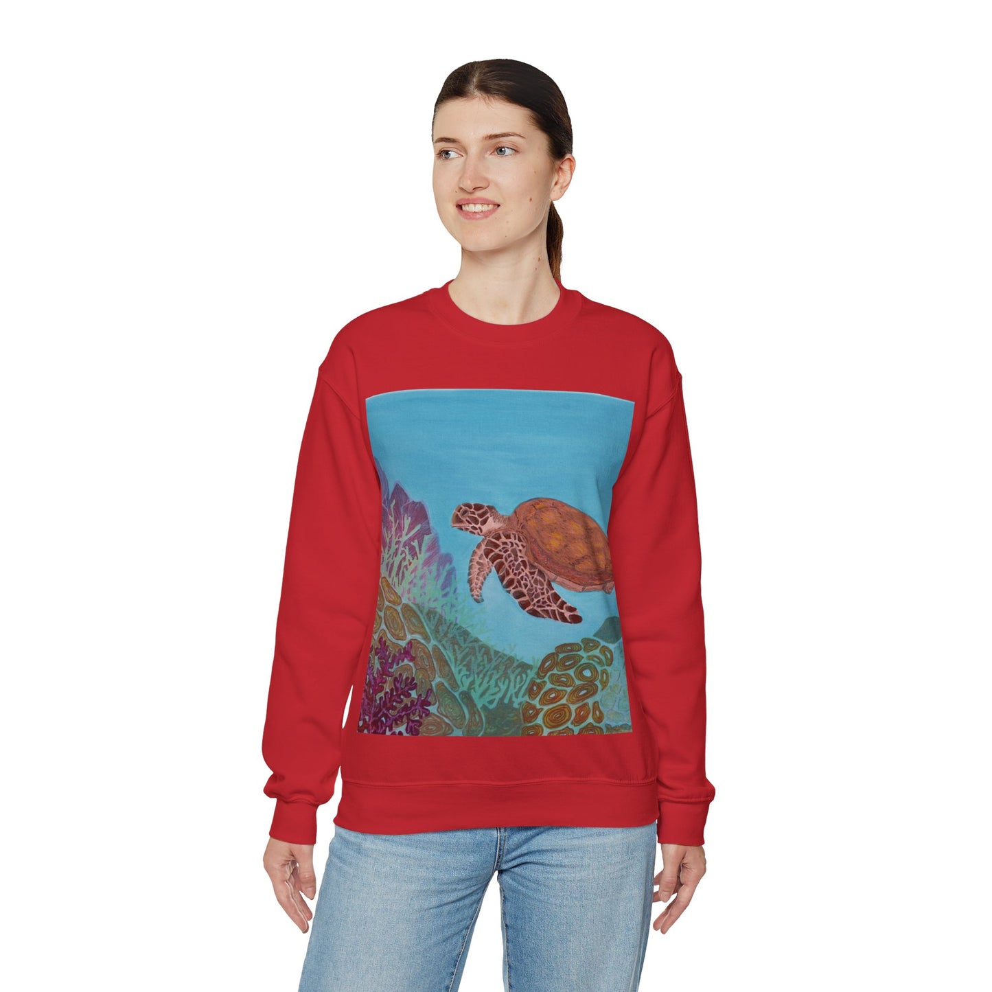 Save the Oceans Unisex Heavy Blend™ Crewneck Sweatshirt