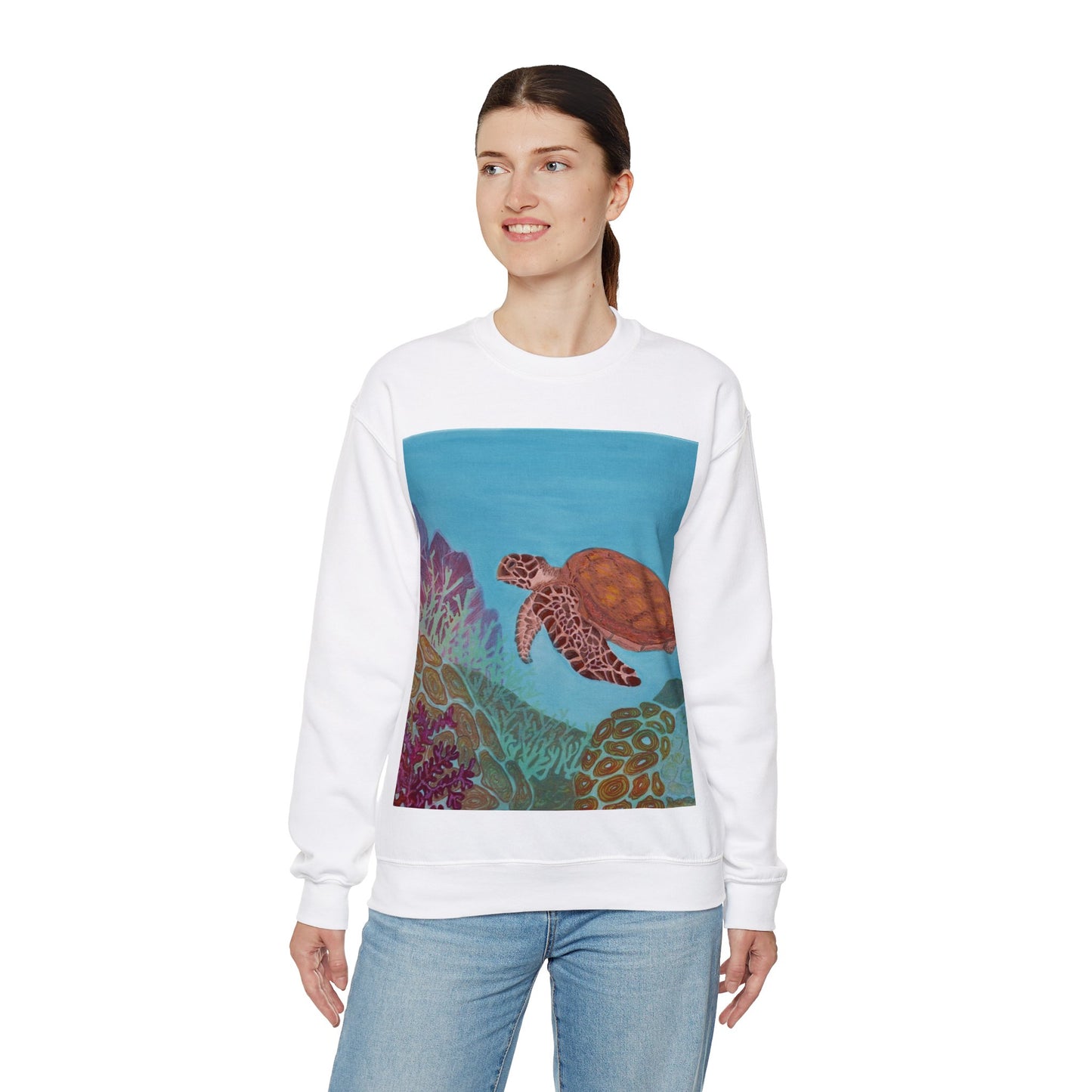 Save the Oceans Unisex Heavy Blend™ Crewneck Sweatshirt