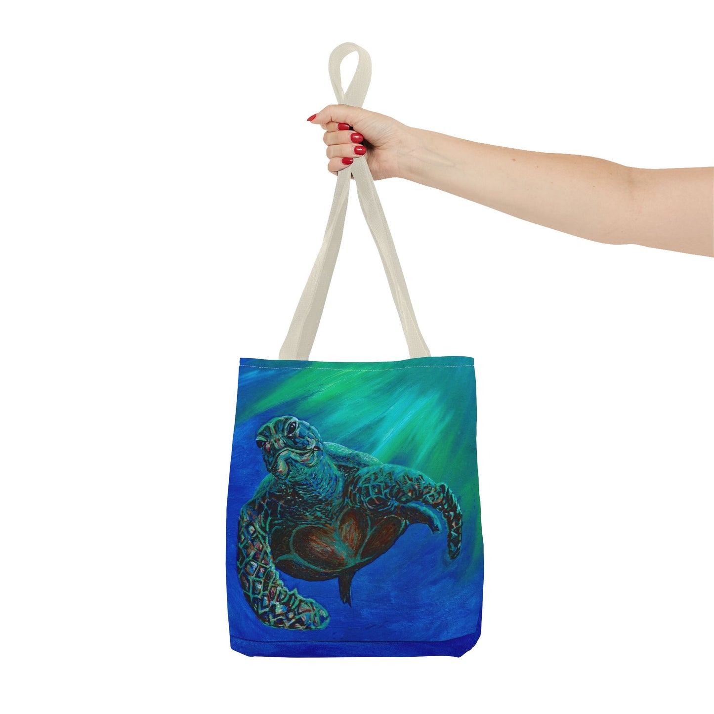 Fine Art Sea Turtles Tote Bag (AOP)