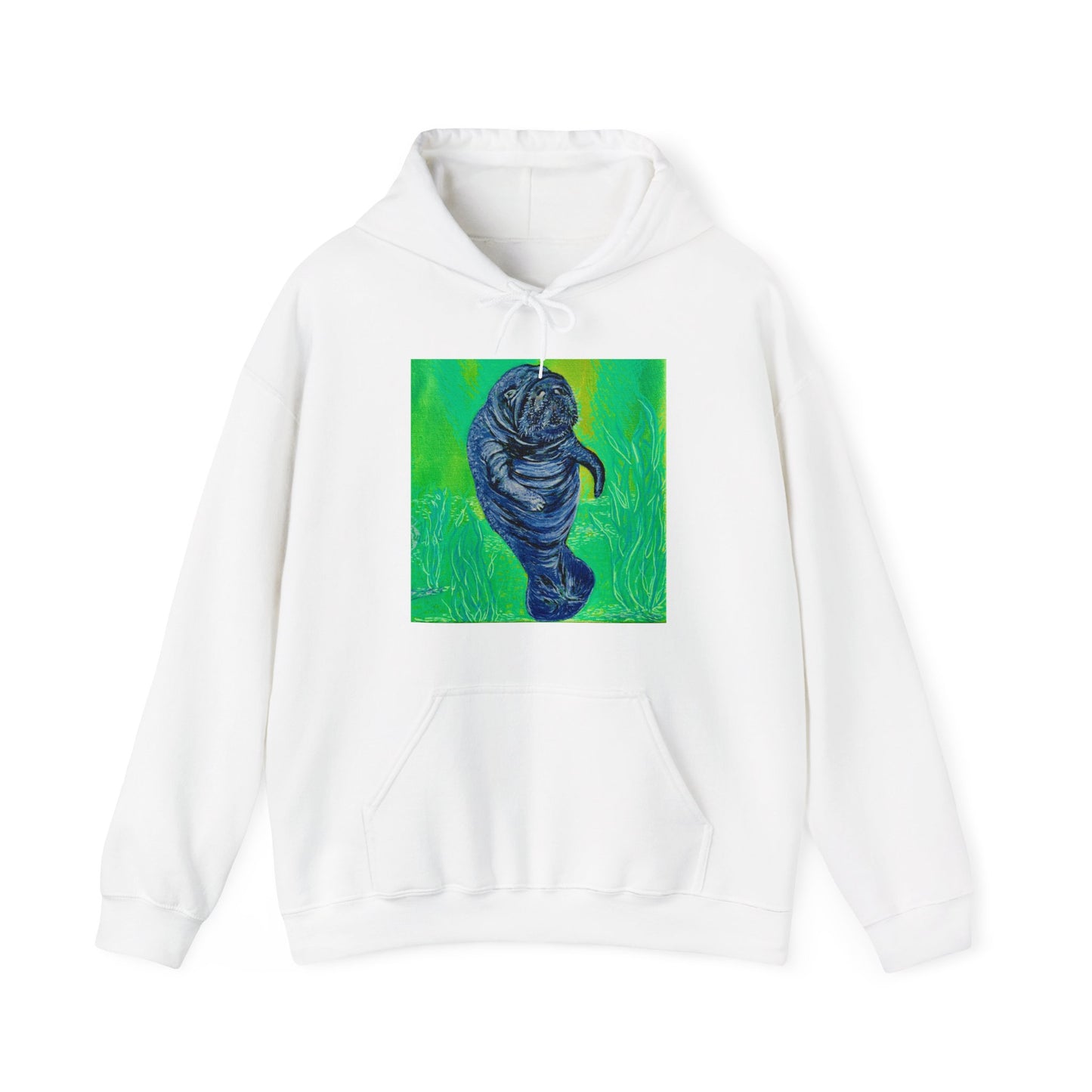 A Bright Future for the Manatee Unisex Heavy Blend™ Hooded Sweatshirt